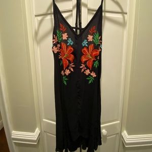 Embroidered Floral sun dress